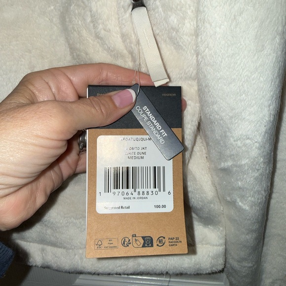 The North Face Women's Cream Teddy Jacket - Picture 3 of 4